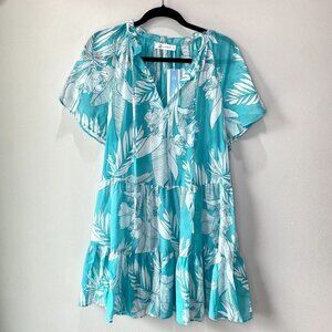 Cupshe Ivanna Floral Print Tiered Dress NWT M